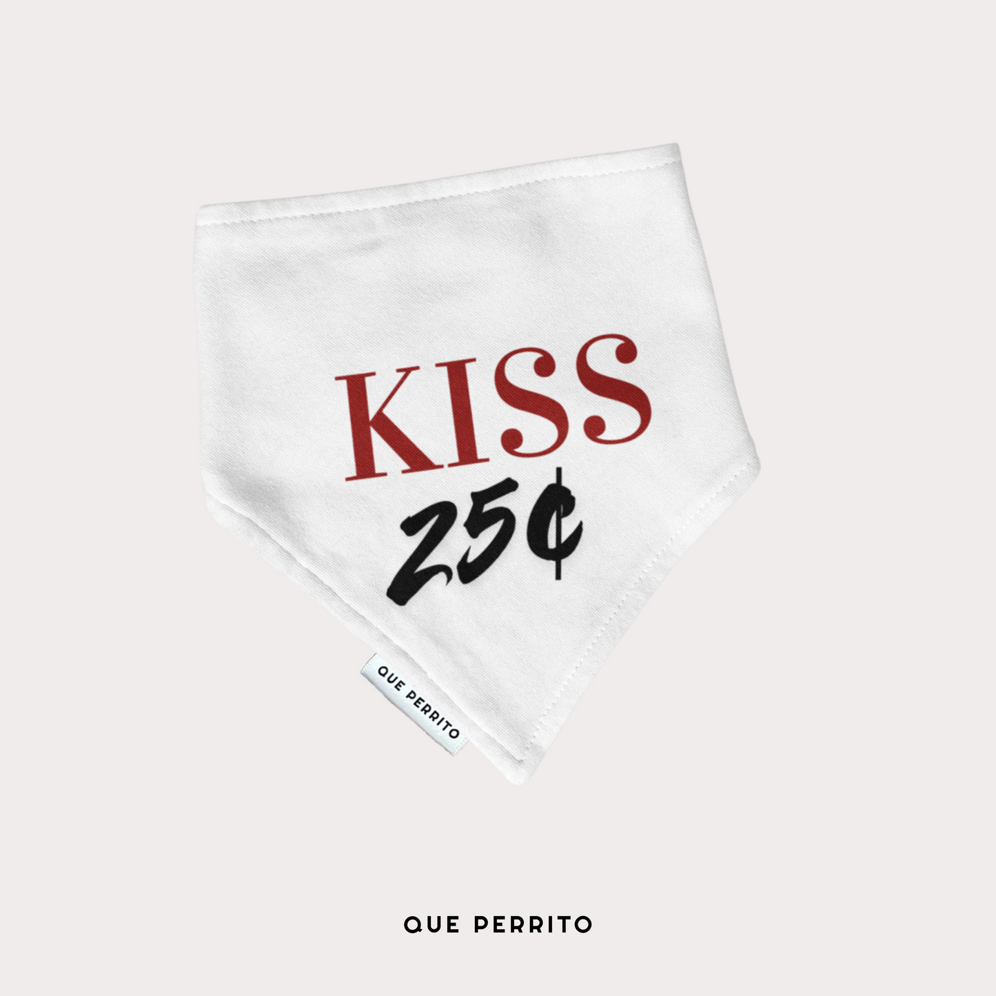 Bandana KISS 25¢ & I LOVE YOU Unconditionally - Colección LOVE