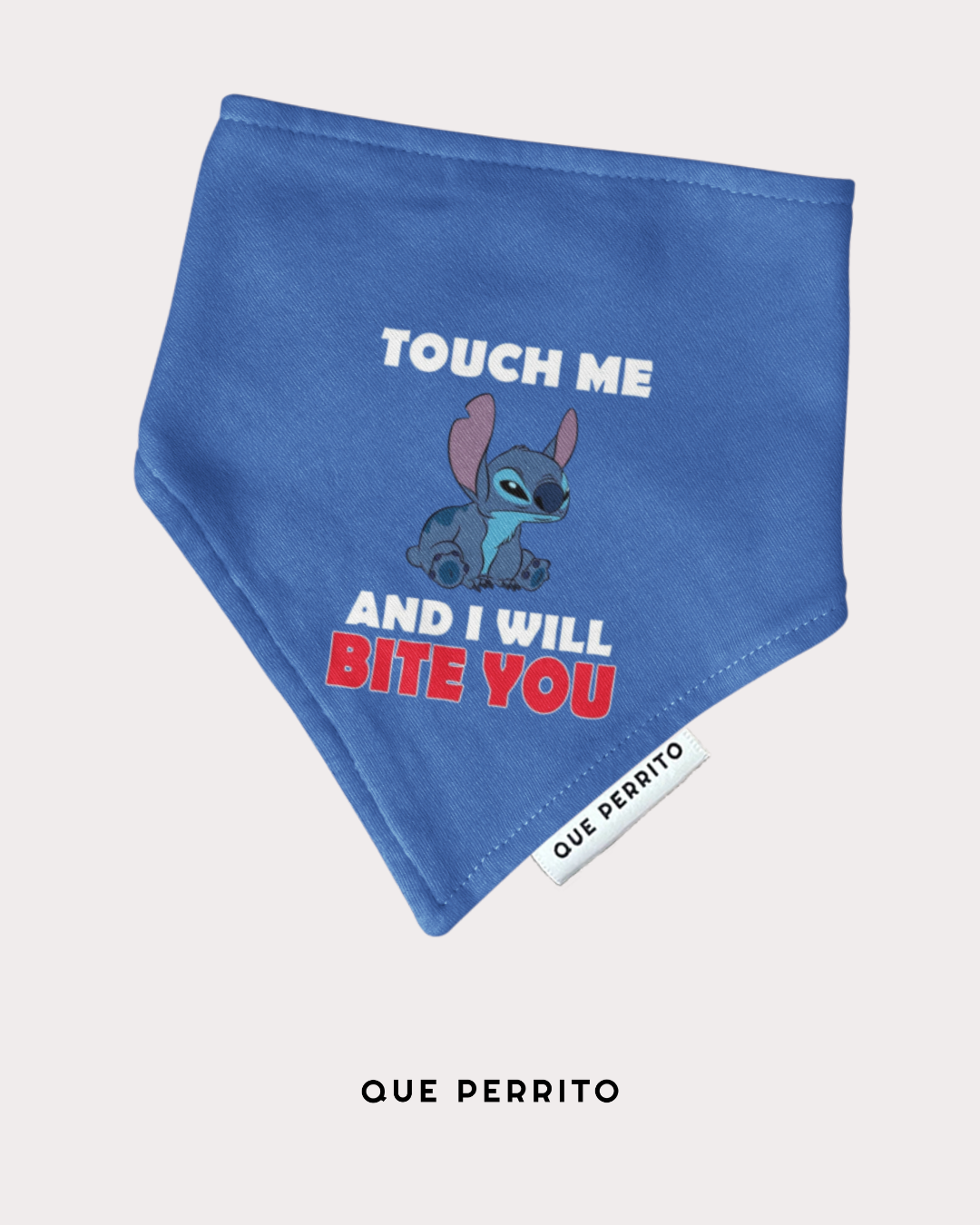 Touch me - Bandana Colección Stitch